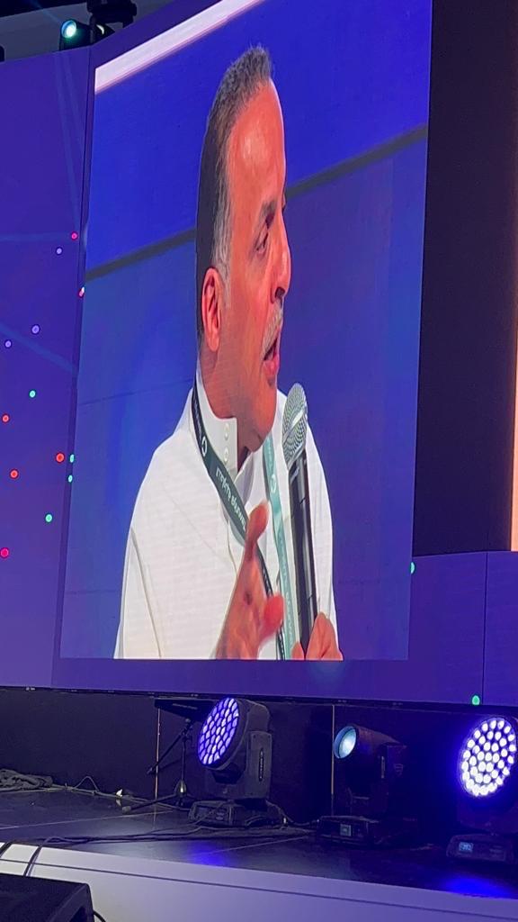 Keynote on stage